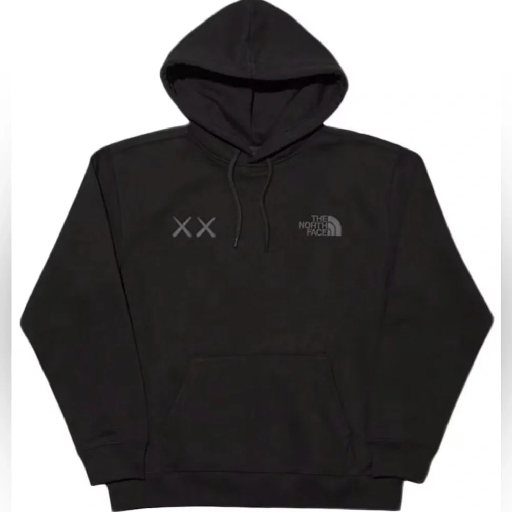 KAWS x The North Face Black Hoodie Men’s Small NWT
